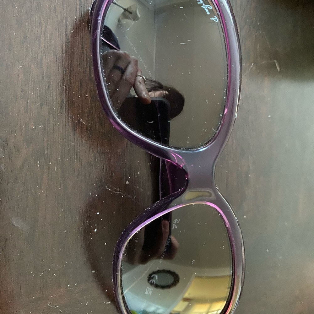 Ray-Ban Purple Frame Sunglasses